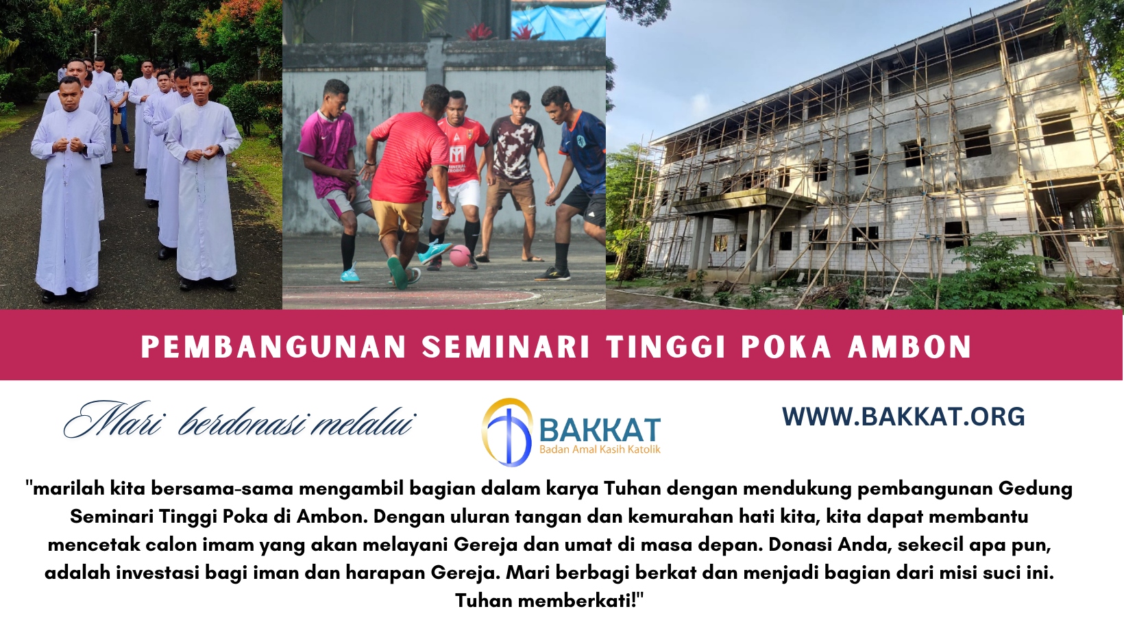 PEMBANGUNAN SEMINARI TINGGI POKA