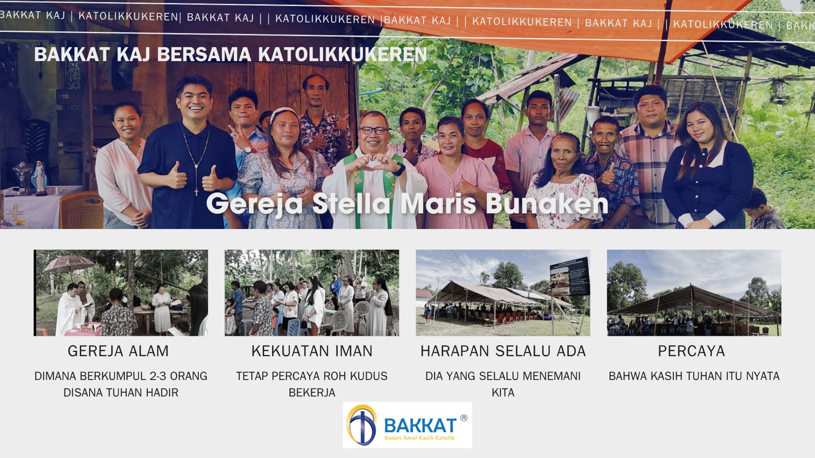 Pembangunan Gereja Stella Maris Bunaken