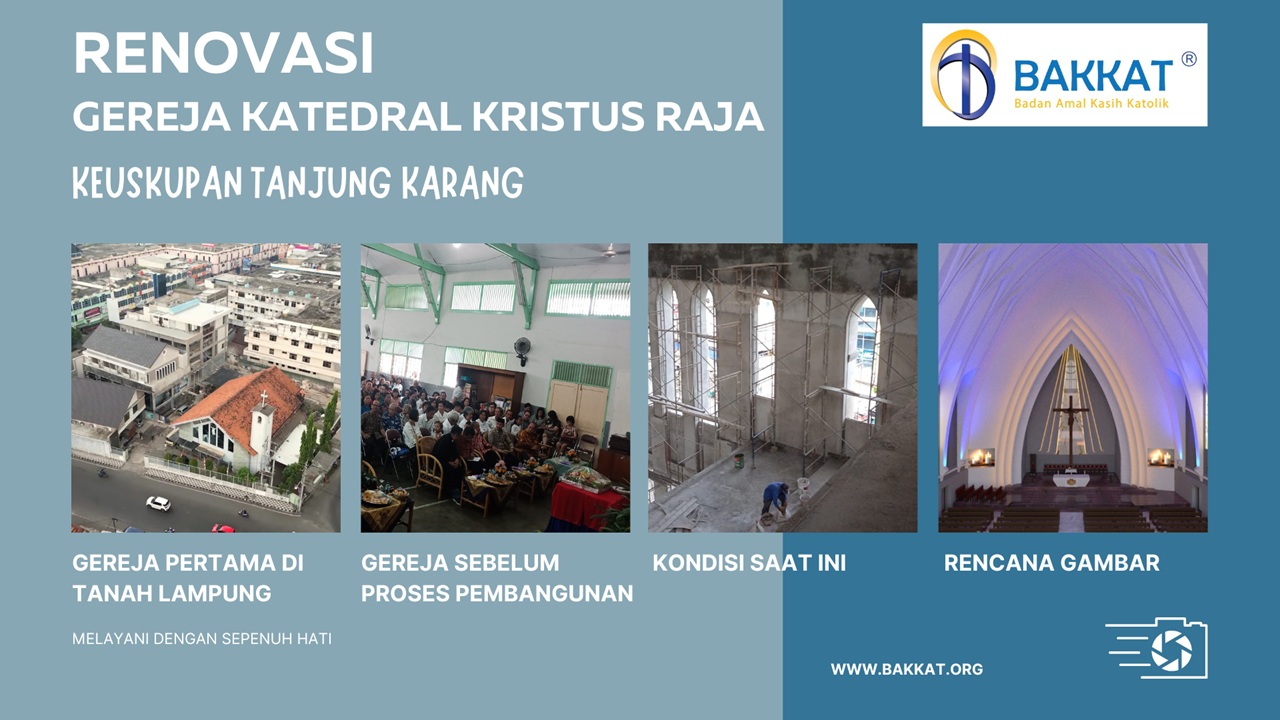 RENOVASI GEREJA KATEDRAL TANJUNG KARANG 