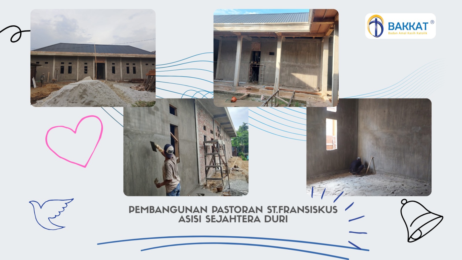 Pembangunan Pastoral Paroki ST Fransiskus Asisi Sejahtera - Duri 