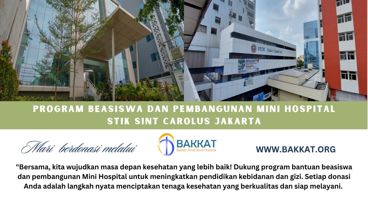 Satu Tindakan, Satu Harapan: Donasi untuk Mini Hospital STIK Carolus